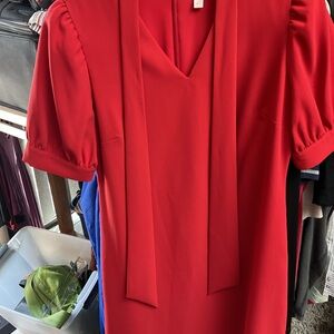 Oriley  and Rae Elegant red dress